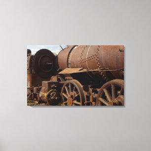 Seward Halbinsel, Alaska, Zug zu nirgendwo Leinwanddruck