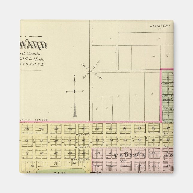 Seward, Nebraska Magnet (Vorne)