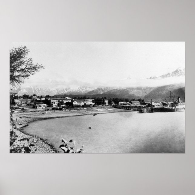 Seward View, Alaska FotografSeward, AK Poster (Vorne)