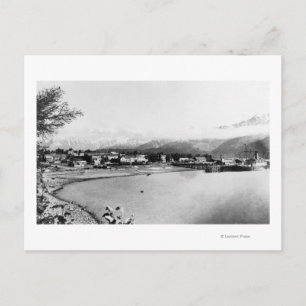 Seward View, Alaska FotografSeward, AK Postkarte