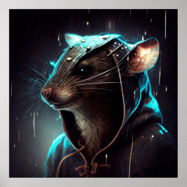 Sewer-Rattenposter Poster