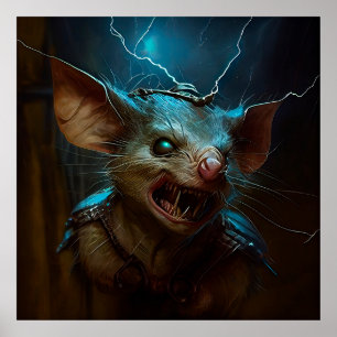 Sewer-Rattenposter Poster