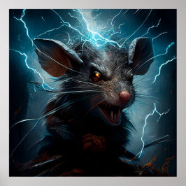 Sewer-Rattenposter Poster