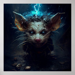 Sewer-Rattenposter Poster