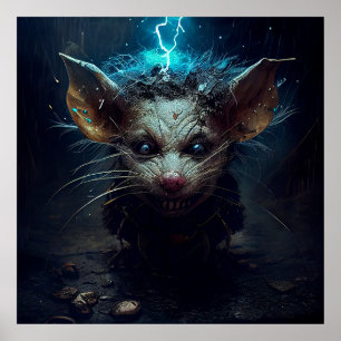 Sewer-Rattenposter Poster