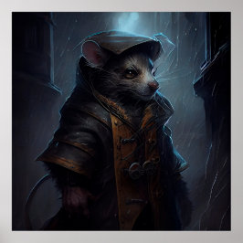 Sewer-Rattenposter Poster