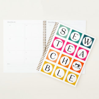 Sewteachable Colorful Squares Planer