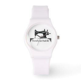 Sewteachable Watch (White) Armbanduhr