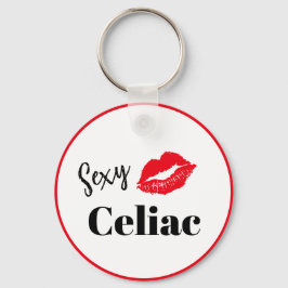Sexieller Celiac-Spaß Schlüsselanhänger