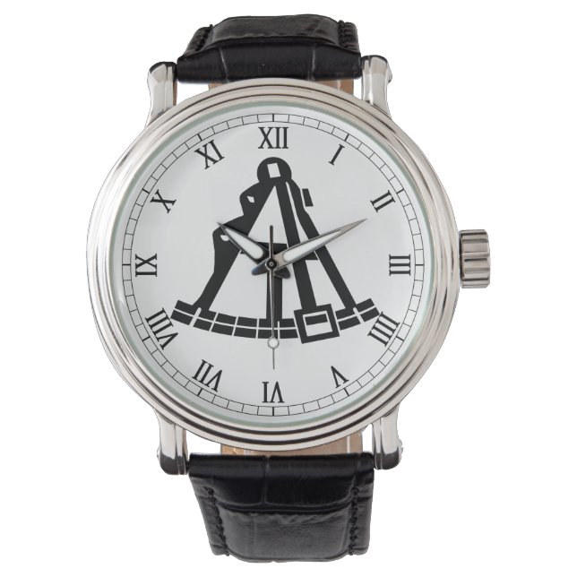 Sextant auf Uhr (Vorderseite)