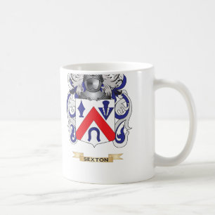 Sexton-Wappen (Familienwappen) Kaffeetasse