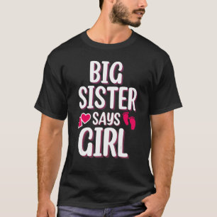 Sexuelle Schwestern zeigen, dass Mädchen geschlech T-Shirt