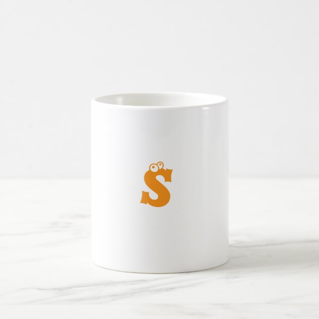 Sexy Becher mit dem Buchstaben S Kaffeetasse (Mittel)