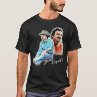 Sexy Burt Reynolds Retro 70er Jahre Stil T-Shirt