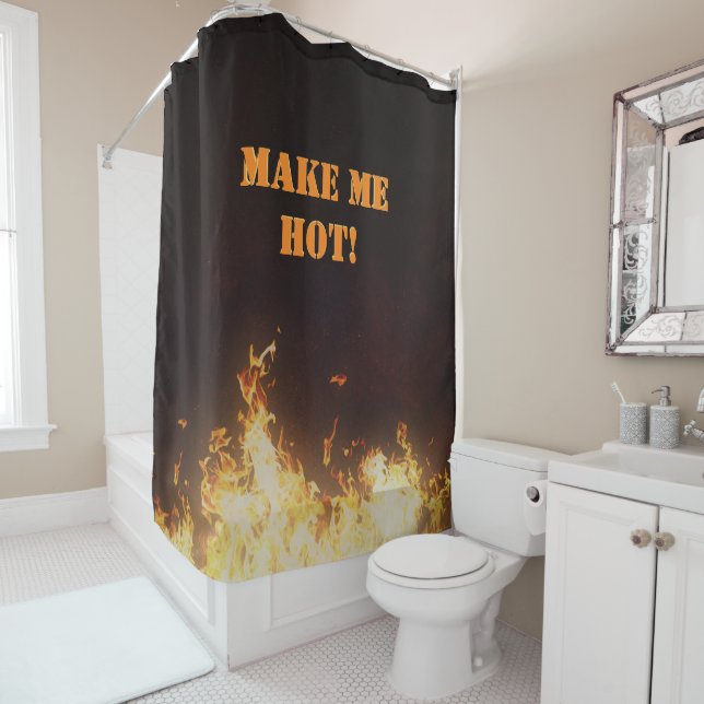 Sexy Duschvorhang (Beispiel)