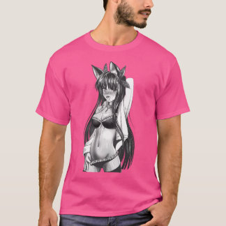 Sexy Ecchi Lewd Manga Illustration T-Shirt