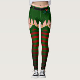 Sexy Elf Leggings Weihnachtskostümchen