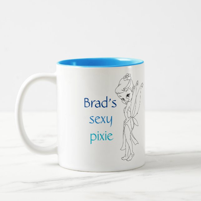 Sexy Elf-Tasse Kilometers Golland Brads Zweifarbige Tasse (Links)