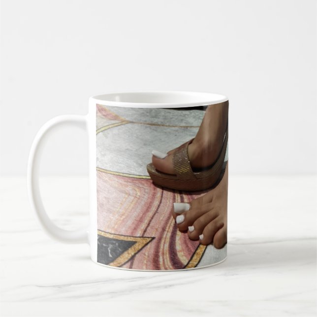 Sexy-Feet-Tasse Kaffeetasse (Links)
