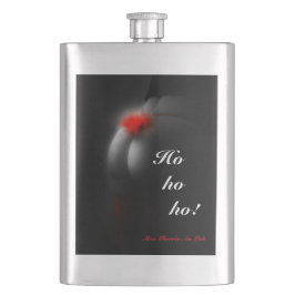 Sexy Glamour Babe Christmas "ho" Joke Hip Flask Flachmann