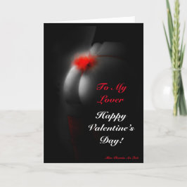 Sexy glückliche Valentinstag-Karte für ihn, Feiertagskarte