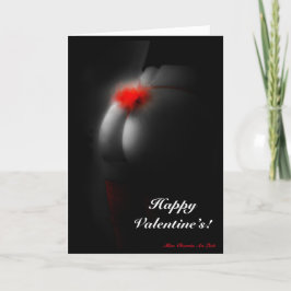 Sexy glückliche Valentinstag-Karte für ihn, Feiertagskarte