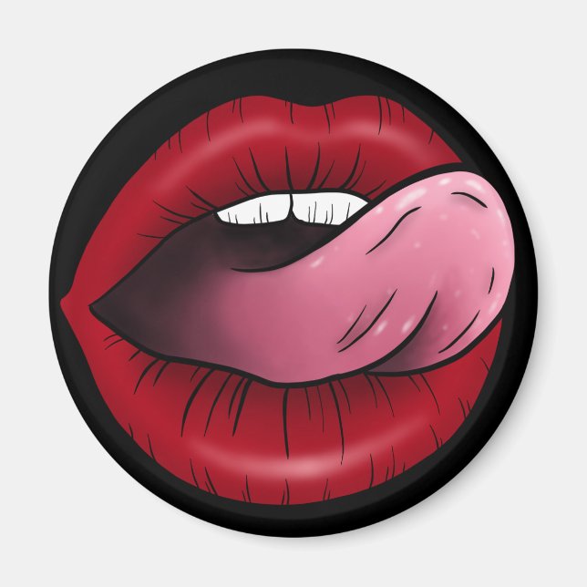 Sexy Lips Magnet (Vorne)