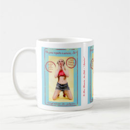 Sexy Retro Pinup Girl Garage Man Cave Tasse