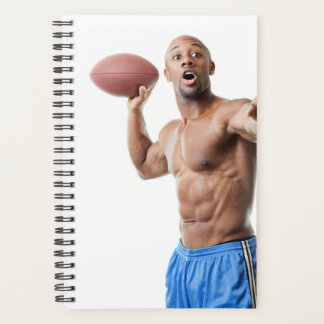 Sexy Shirless Typ Muscled Football Study Planer