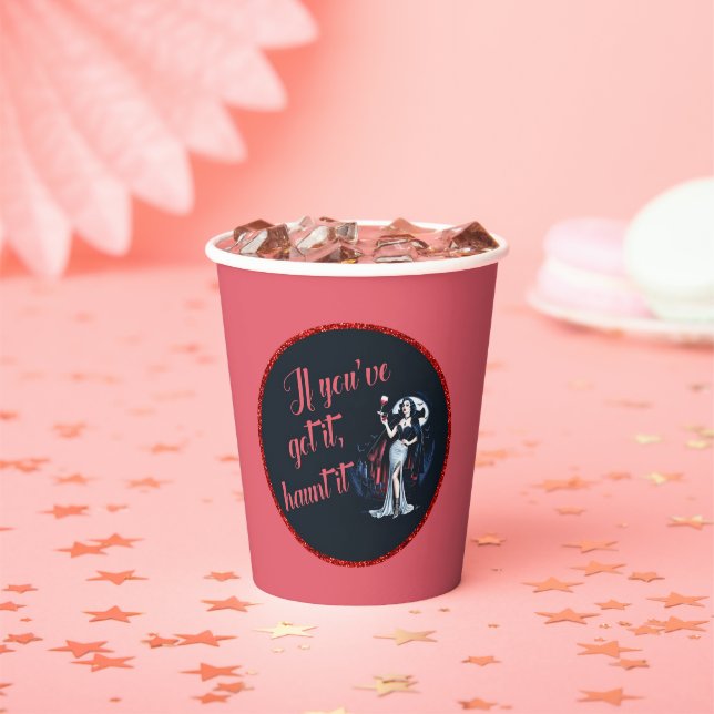 Sexy Sinnlich Vampire Wenn Sie es Got haben, verfo Pappbecher (Insitu)