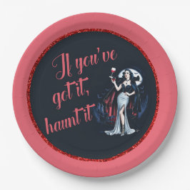 Sexy Sinnlich Vampire Wenn Sie es Got haben, verfo Pappteller