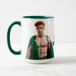 Sexy St. Patrick's Day Irish Stud Coffee Tasse