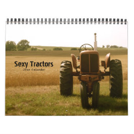 "Sexy" Traktor-Kalender: Fertigen Sie Jahr Kalender