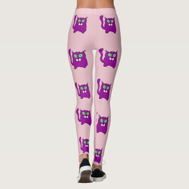 Sexy Vampire Mew Cat Leggings (Rückseite)