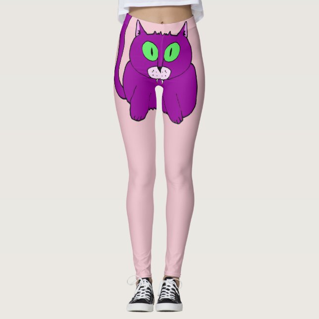 Sexy Vampire Mew Cat Leggings (Vorderseite)
