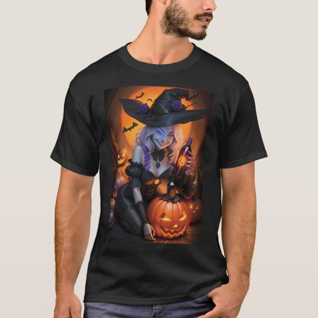 Sexy Witch T-Shirt (Vorderseite)