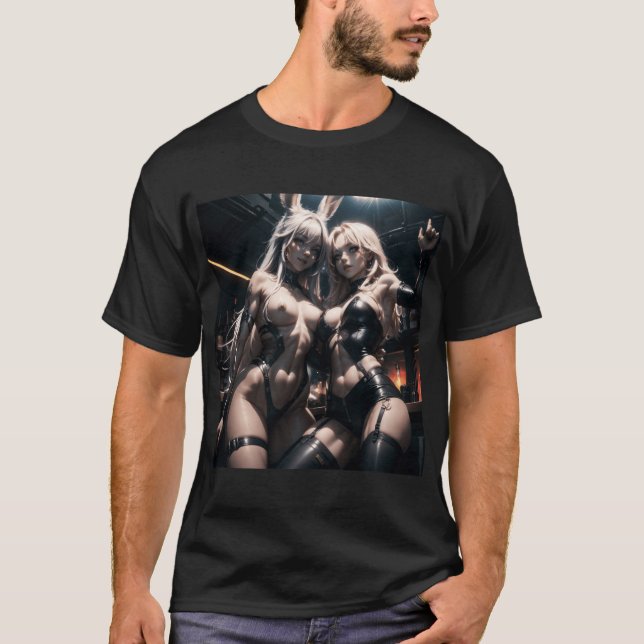 Sey Hentai Anime Girls family T-Shirt (Vorderseite)