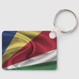 Seychellen Flag Schlüsselanhänger