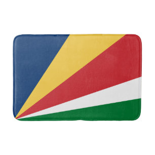 Seychellen-Flagge Badematte