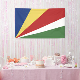 Seychellen-Flagge Banner