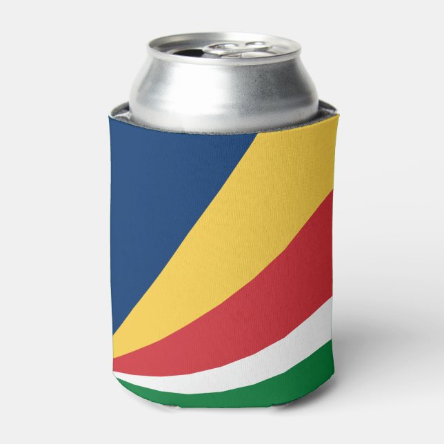 Seychellen-Flagge Dosenkühler (Kanne Vorderseite)