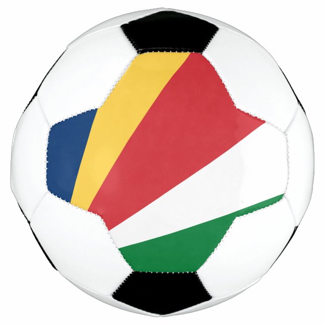 Seychellen-Flagge Fußball (Vorderseite)