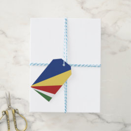 Seychellen-Flagge Geschenkanhänger