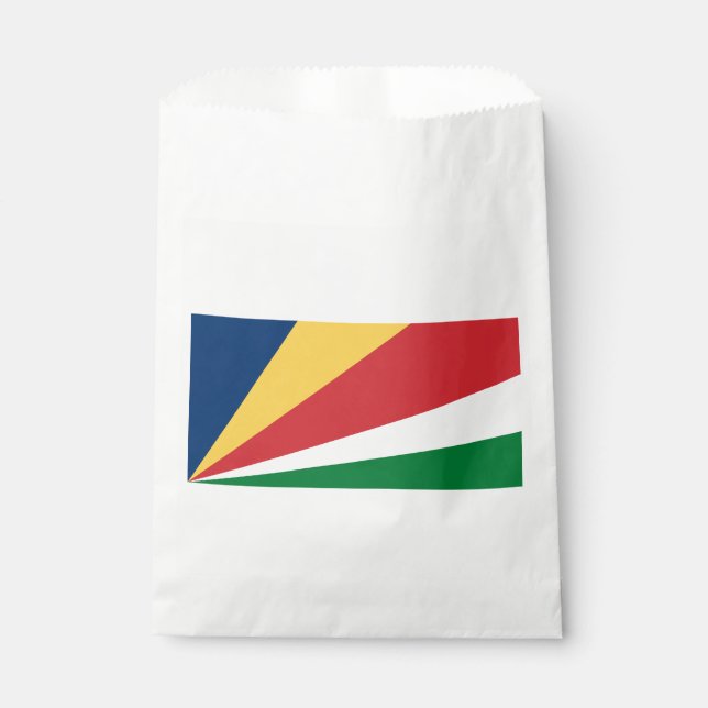 Seychellen-Flagge Geschenktütchen (Vorderseite)