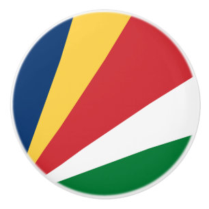 Seychellen-Flagge Keramikknauf