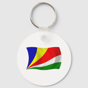 Seychellen-Flagge Schlüsselanhänger
