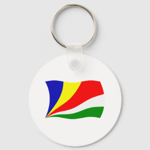 Seychellen-Flagge Schlüsselanhänger