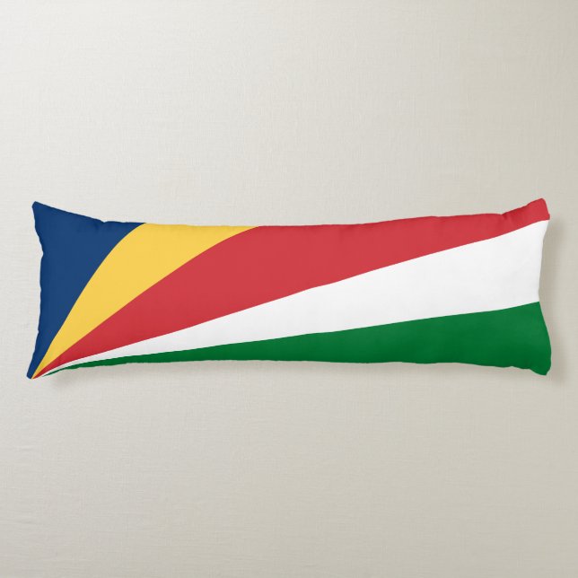 Seychellen-Flagge Seitenschläferkissen (Vorderseite)