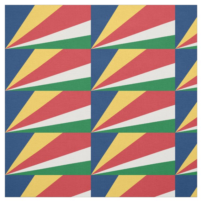 Seychellen-Flagge Stoff (Muster)