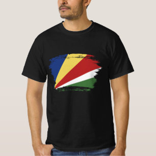 Seychellen-Flagge T-Shirt